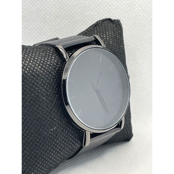 South Lane SS20-DR1-2671 Black Leather Analog Dial Quartz Genuine Watch YR8 - Picture 4 of 10